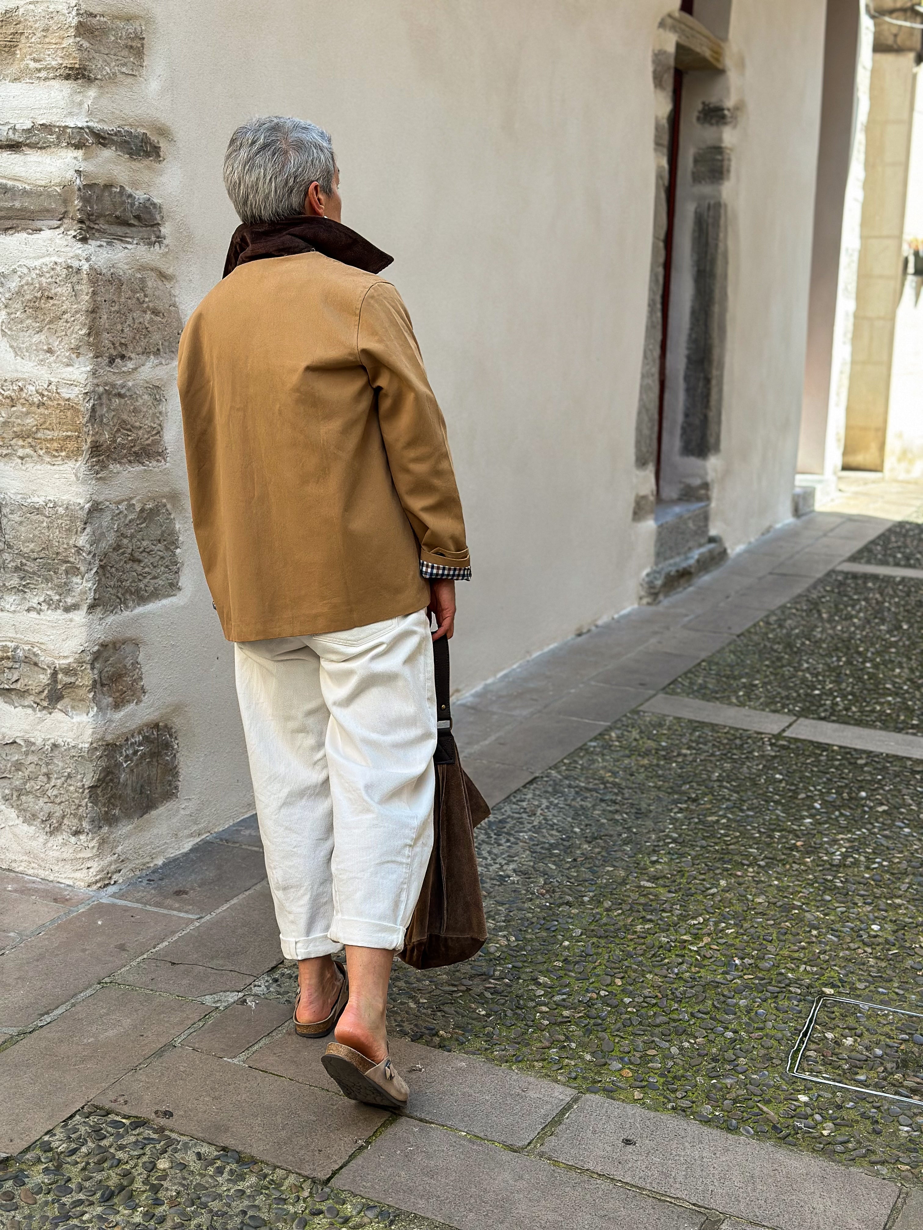 Veste à carreaux Eugénie