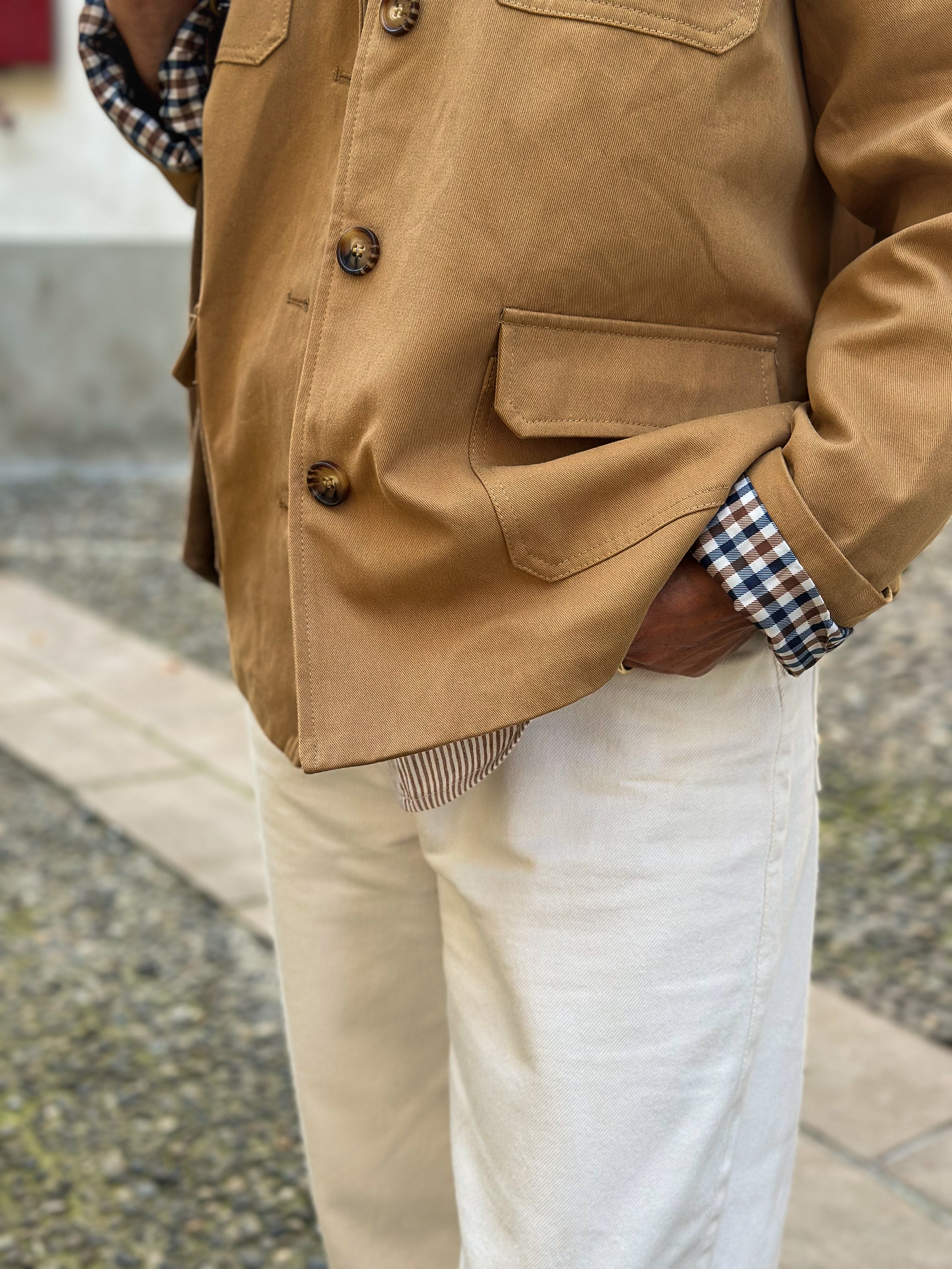 Veste à carreaux Eugénie