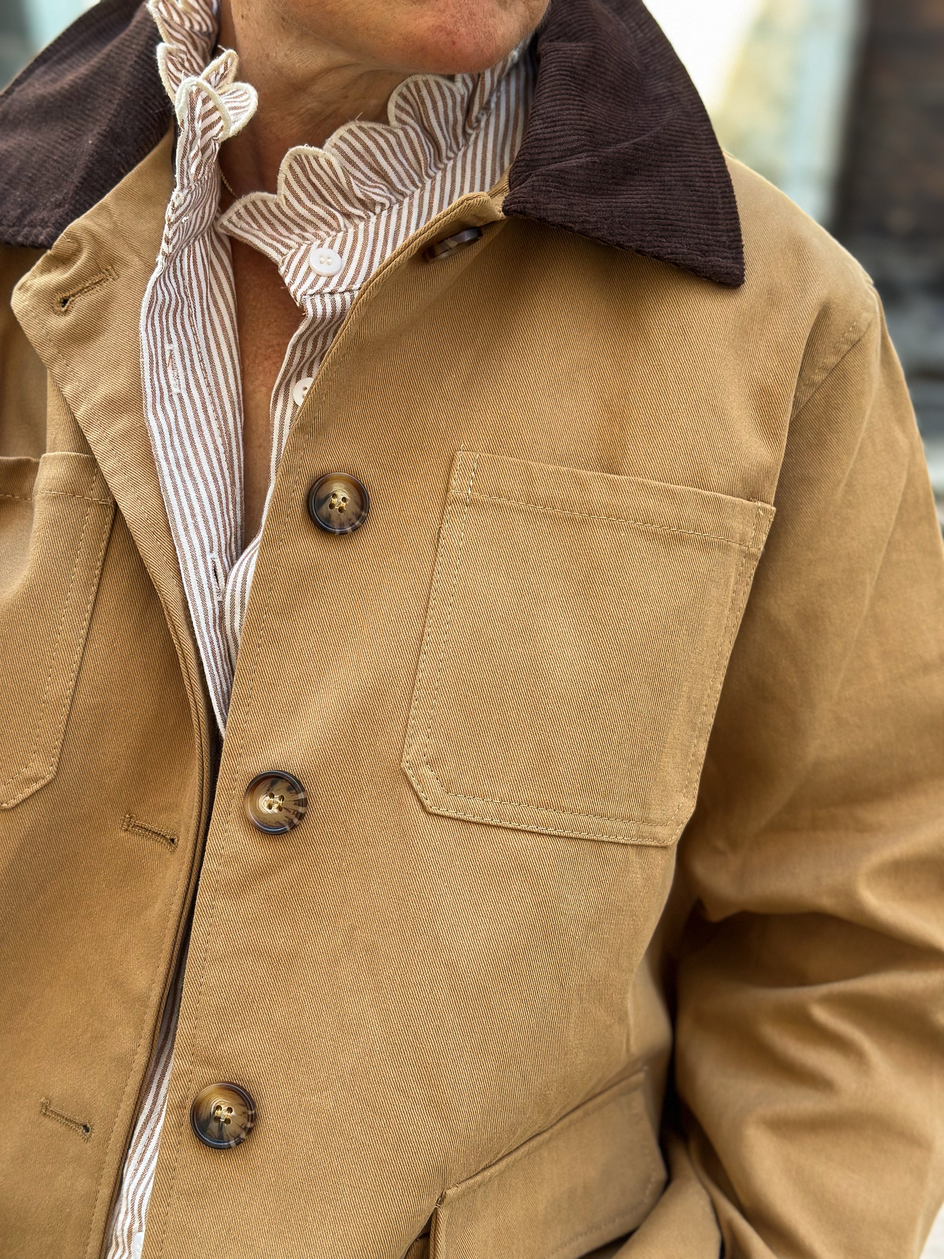 Veste à carreaux Eugénie