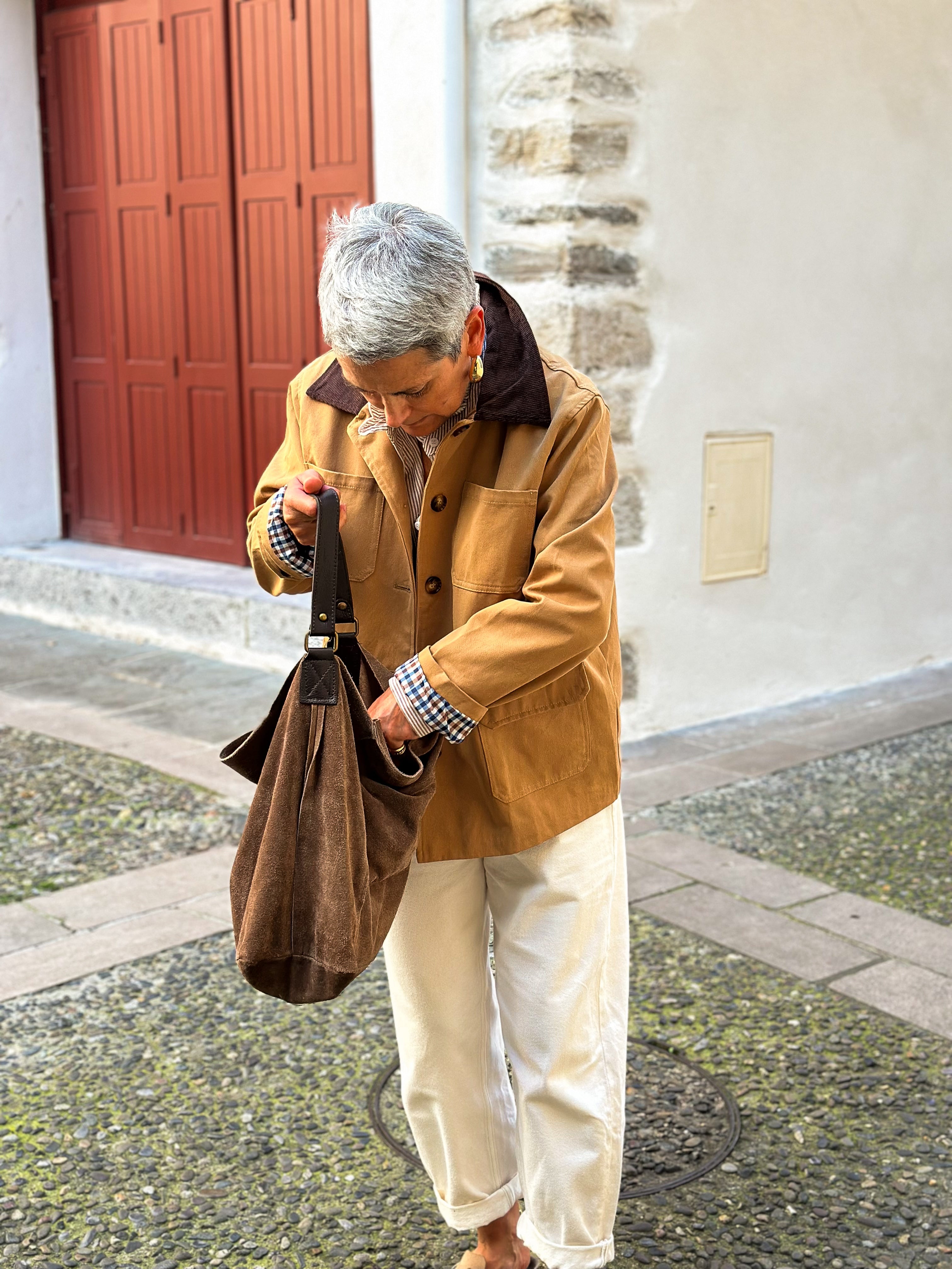 Veste à carreaux Eugénie