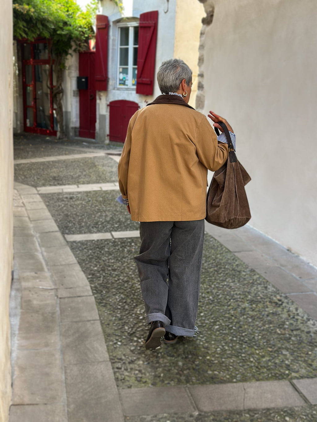 Veste à carreaux Eugénie