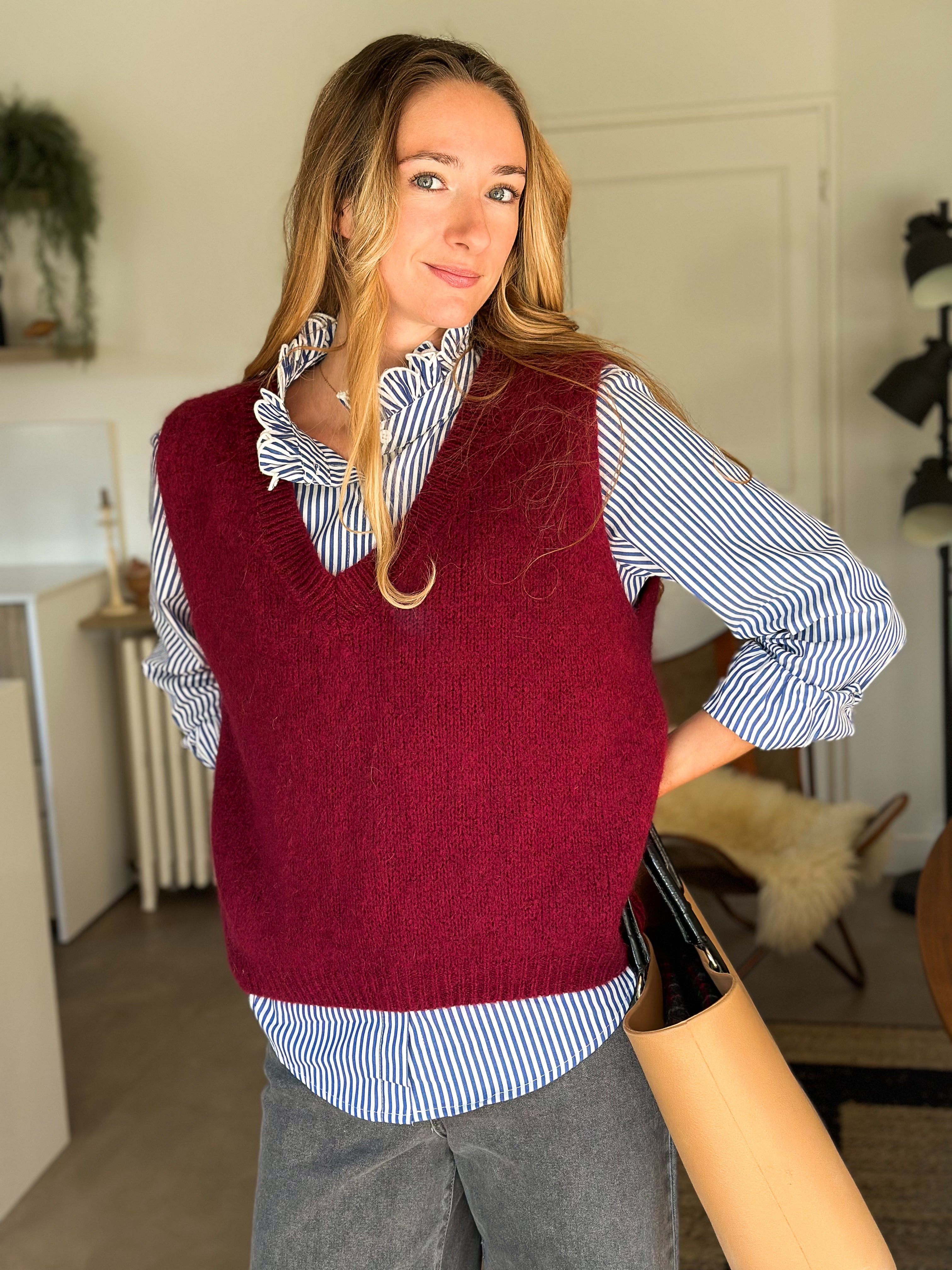 Pull Armand Aubergine