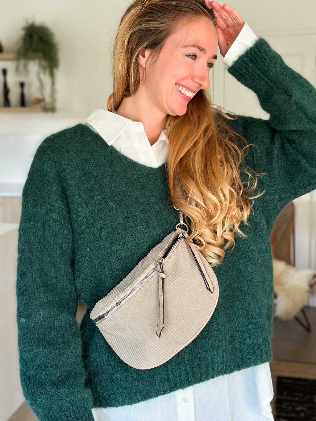 Pull Honoré Vert Sapin